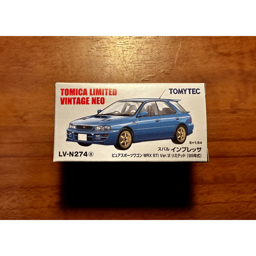 1/64 Tomica 多美 TLV Subaru Impreza Sports Wagon WRX STI VI