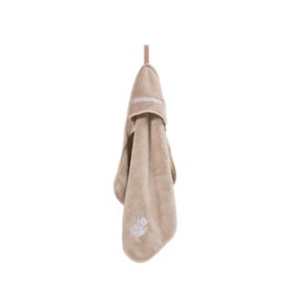 【生活工場】舒柔纖維擦手巾-植感(棕) 手巾 毛巾 手帕 擦手巾