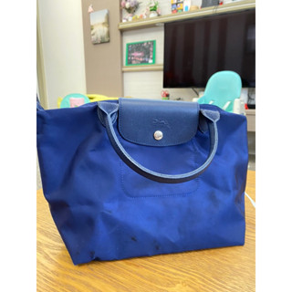 二手LONGCHAMP Le pliage Neo系列尼龍短把側揹包 longchamp