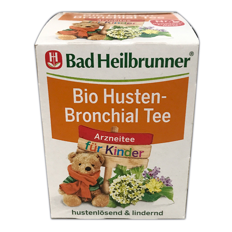 德國 Bad Heilbrunner有機兒童茶（草本氣管咳嗽茶）Bio Husten Bronchial Tee