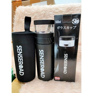 (板橋雜貨部) senseroad 三榮 樂活杯 泡茶瓶 (400ml)附潛水布套
