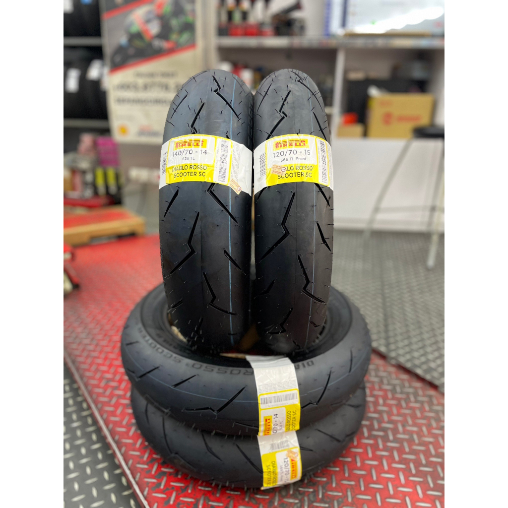 【太一摩托車精品店】 倍耐力 小惡魔 120/70-15 140/70-14 XMAX FORZA 一套6880完工