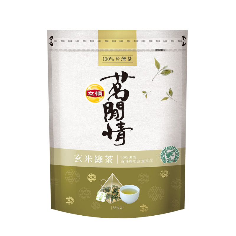 立頓 Lipton茗閒情茶包(36入*2.5g)-玄米綠茶包  墊腳石購物網