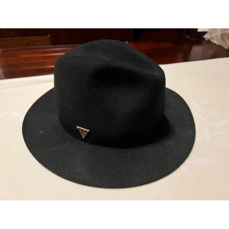 Hater 紳士帽 HATer Wool Felt Overwelt Fedora-黑色