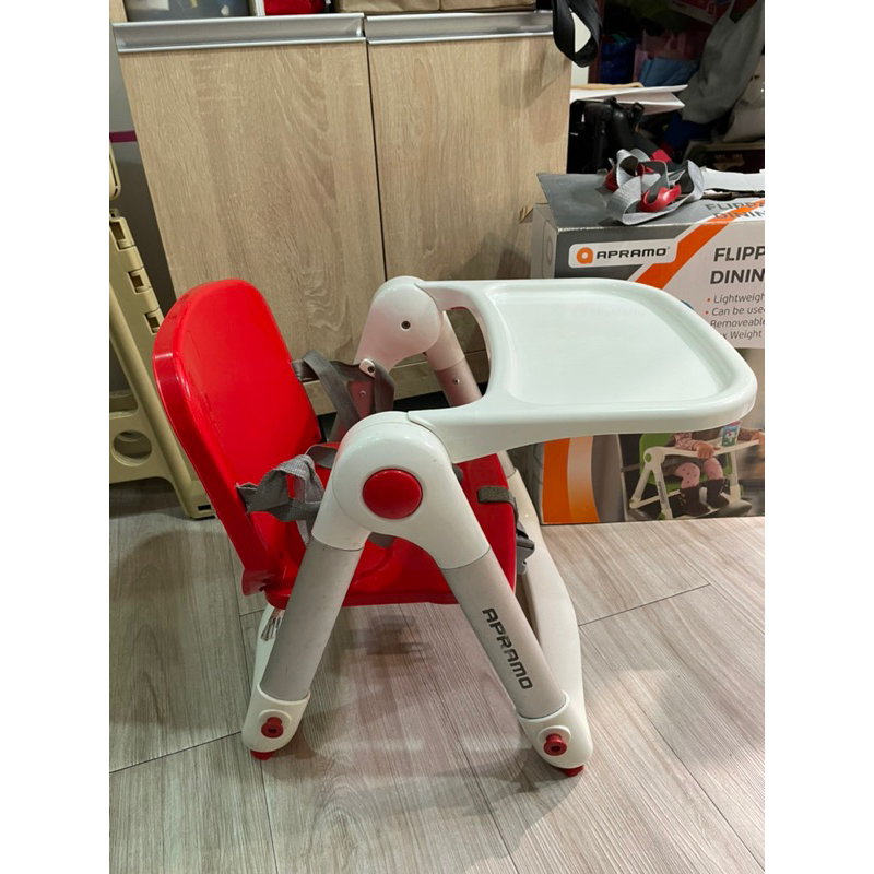 ［二手］英國 Apramo - 摺疊式兒童餐椅