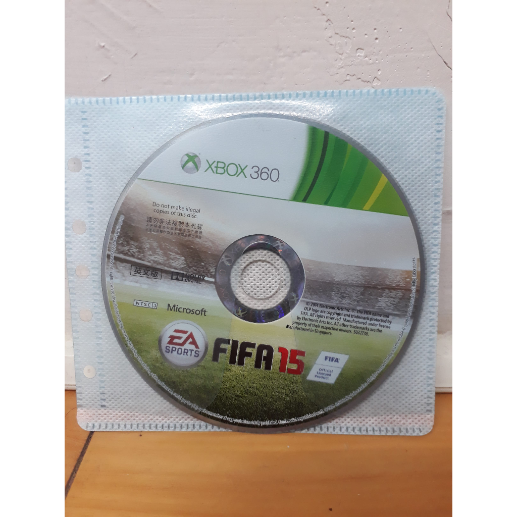 XBOX 360 FIFA15 EA SPORTS 遊戲片《裸片》