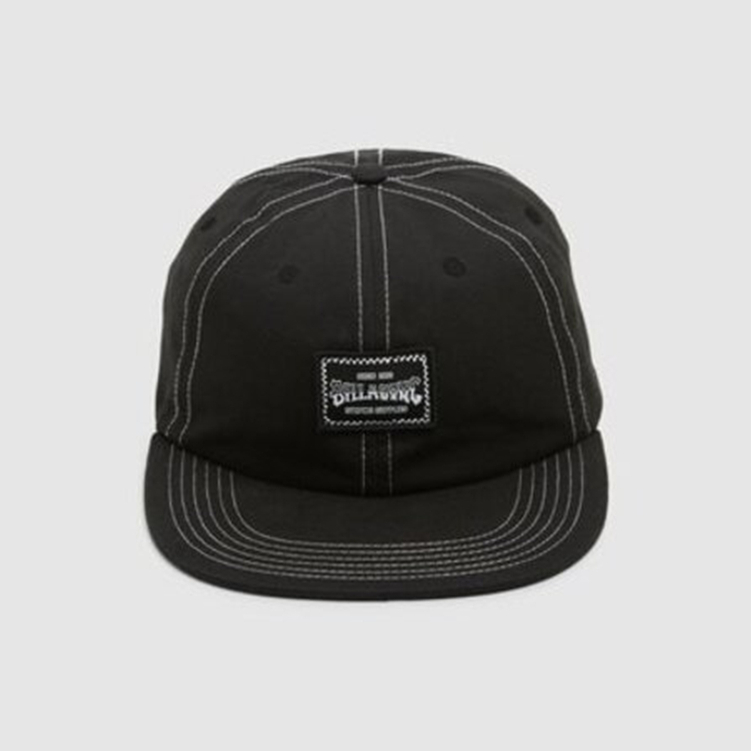 BILLABONG CARTER SNAP-BLACK 五分割棒球帽 黑 9608304A-BLK