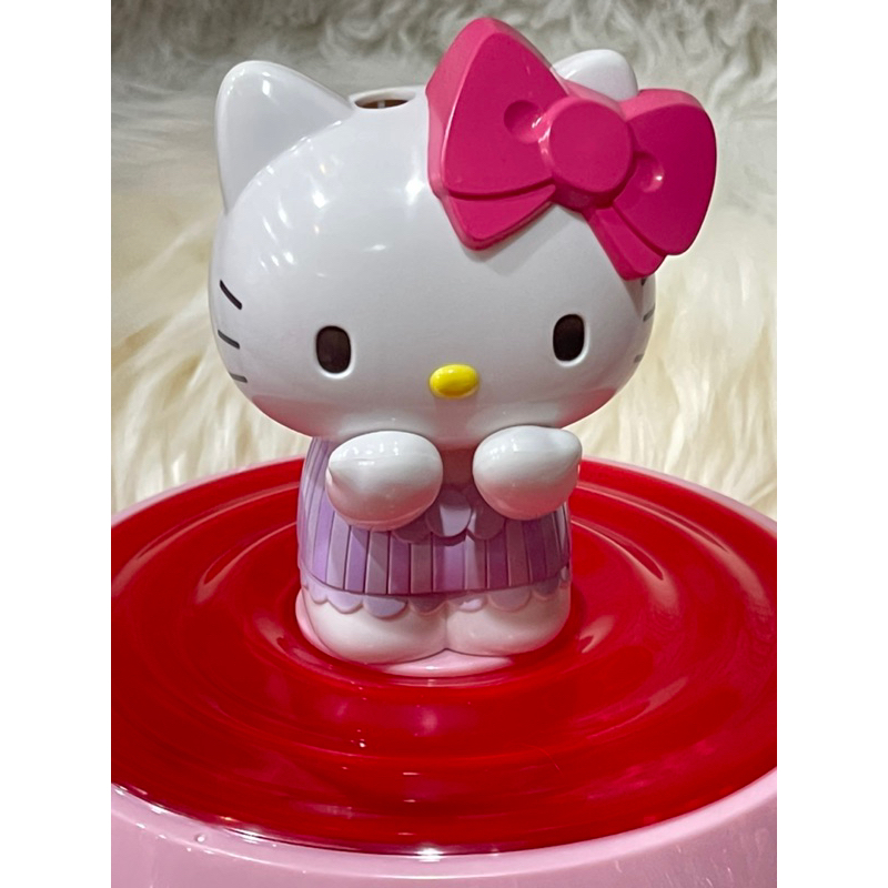 日本進口Hello Kitty巨蛋型加幾滴精油噴霧式冷氣房不會太乾燥而讓皮膚粗糙 沒水自動斷電加濕器
