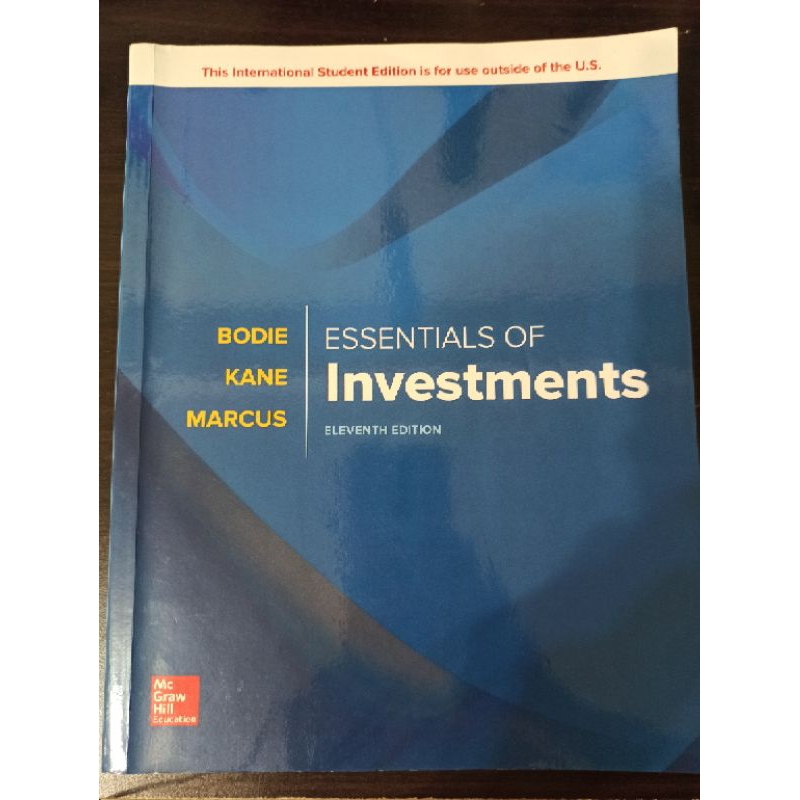 Essentials of Investments