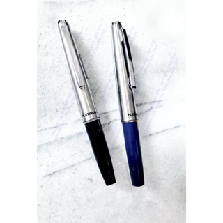 [ 懷特小舖 ] PLATINUM 經典款三吋原子筆 復古迷你筆 0.7原子筆 藍色原子筆 筆類禮品 迷你原子筆