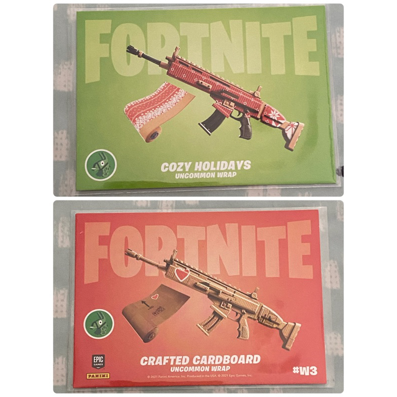 Fortnite 要塞英雄 2021 series 3 crafted cardboard Cozy Holida#W3