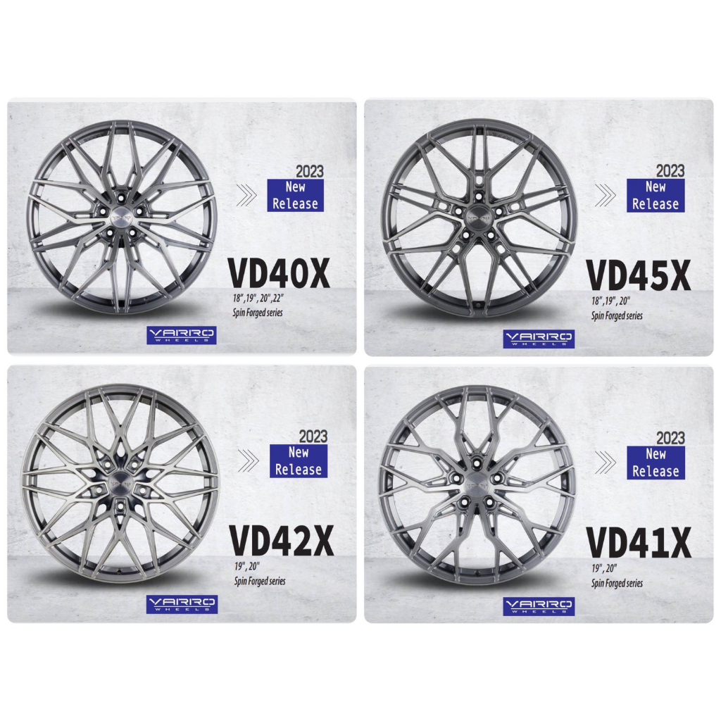 【廣明輪胎】VARRO VD40X VD42X VD45X VD41X 18~20吋 客製化 旋壓鋁圈