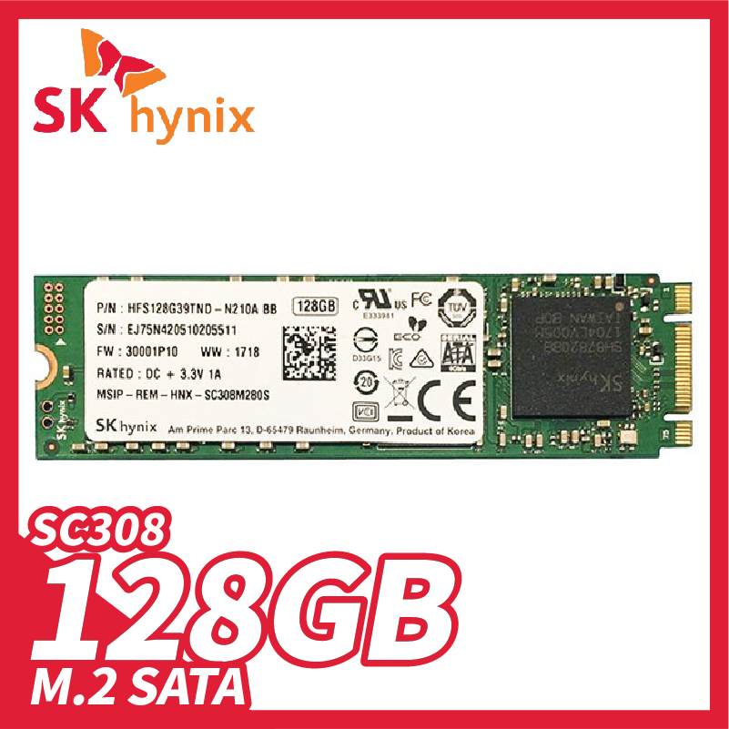 256G／512G SC308系列｜SK Hynix 海力士｜PCIe NVMe M.2 2280 固態硬碟 SSD