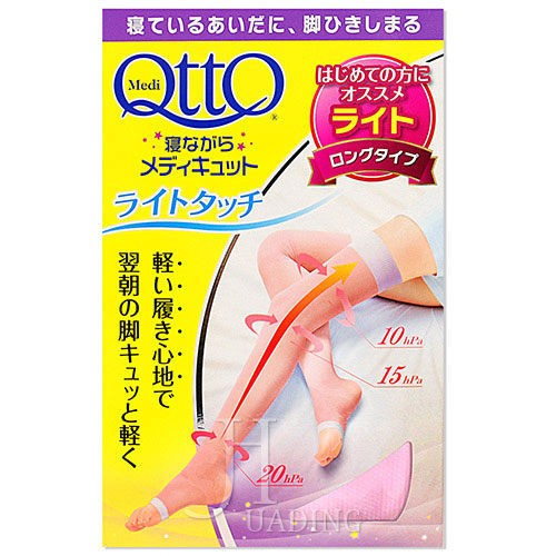 【594愛呷】現貨 日本 Dr.Scholl  爽健 QTTO 夢之纖腿襪 (初次體驗裝)
