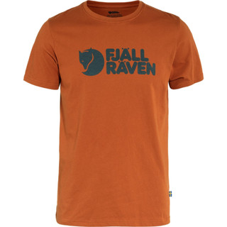 Fjallraven LOGO T-SHIRT M 男 有機棉短T 87310 243 赤陶棕｜碧綠商行