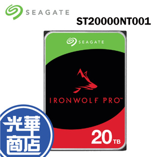 Seagate IronWolf Pro ST20000NT001 20TB 3.5吋 NAS硬碟 內接硬碟 光華商場