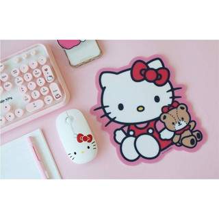 ♥小玫瑰日本精品♥ 三麗鷗 Hello Kitty 美樂蒂 布丁狗 造型滑鼠墊 坐姿 ~ 3