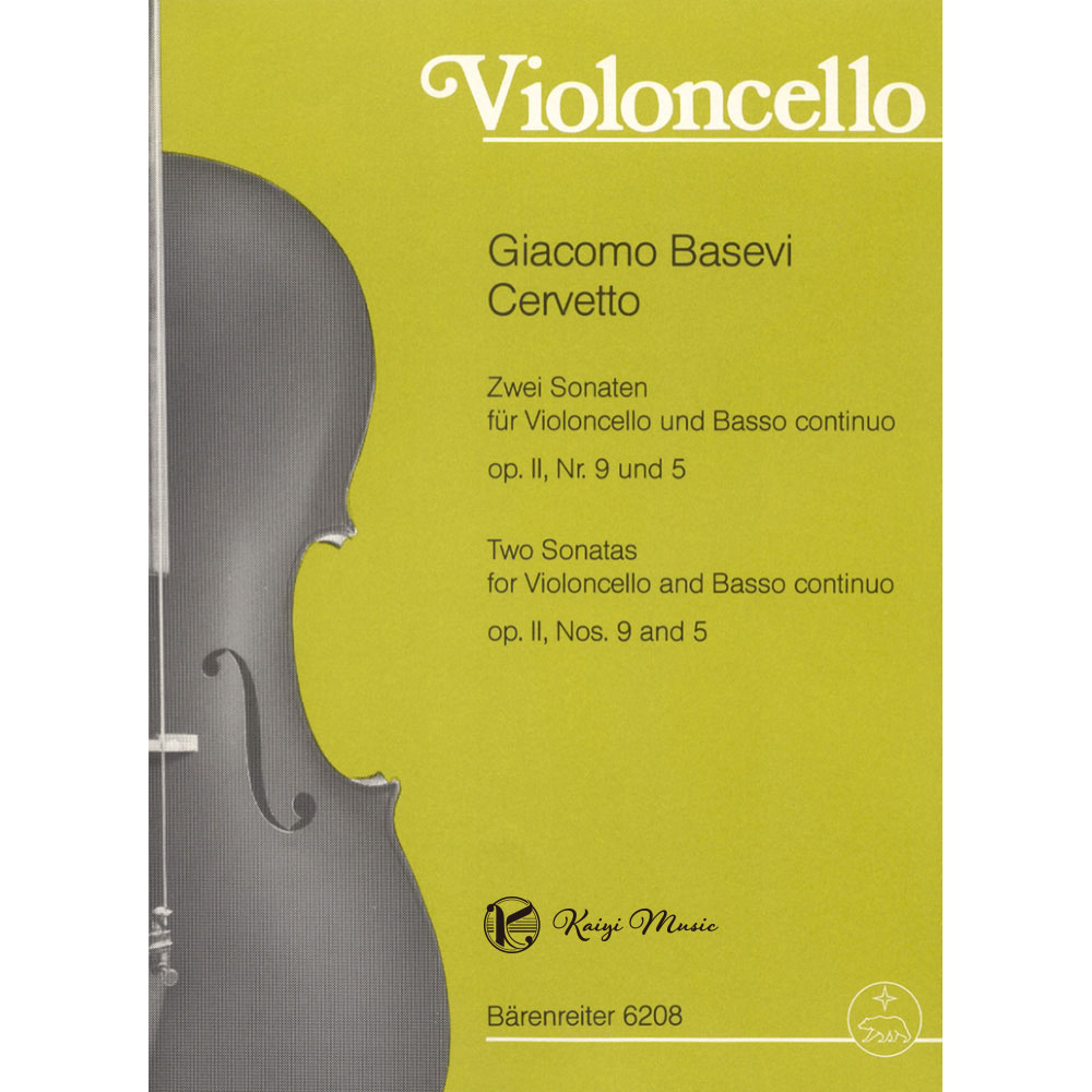 【凱翊︱BA】賈科布兩首大提琴奏鳴曲作品2第9號及第5號Giacomo Violoncello  Basso