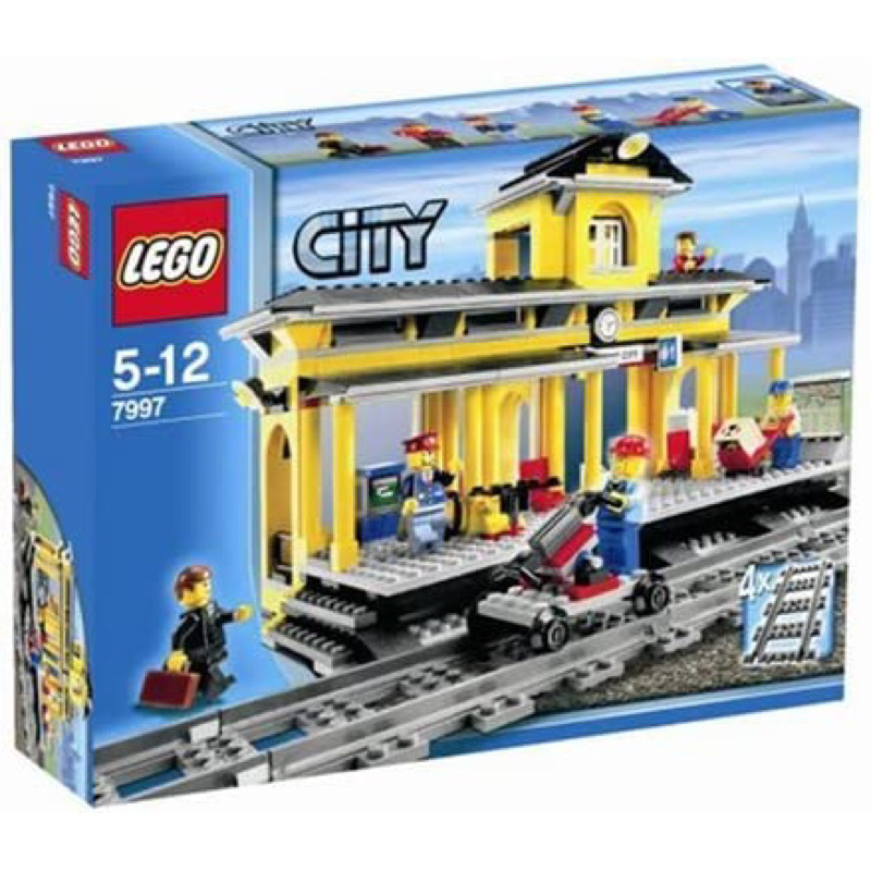 《蘇大樂高》LEGO 7997 城市火車站（全新）CITY 絕版老件
