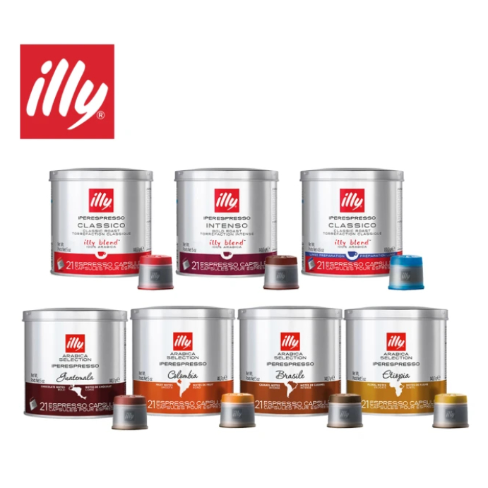 (現貨+預購）illy 意利咖啡 咖啡膠囊 illy Coffe Capsule 咖啡膠囊 膠囊咖啡 (21入/罐)