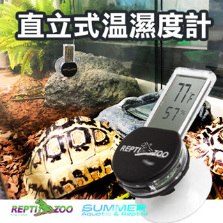 夏日水族｜現貨免運 Reptizoo 直立電子式溫溼度計 ｜溫度計 溼度計 爬蟲 陸龜 蜥蜴 守宮 溫濕度計 溫溼度計