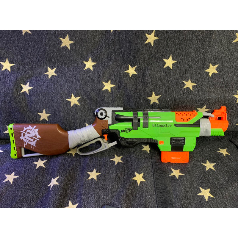 NERF 殭屍系列 ZOMBIE SLINGFIRE 大獵槍