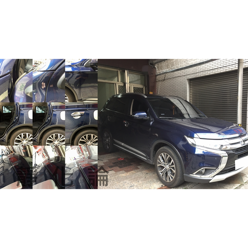 靜作 Mitsubishi Outlander 3代 改款 (全車風切套組) 隔音條 全車隔音 汽車隔音條 靜化論