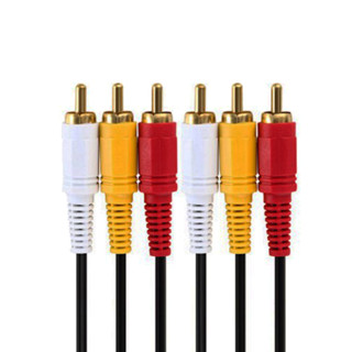 RCA, AV, 螢幕線 電視盒、監視器、機上盒與音訊可用 3 RCA 公轉公 蓮花線 影音線