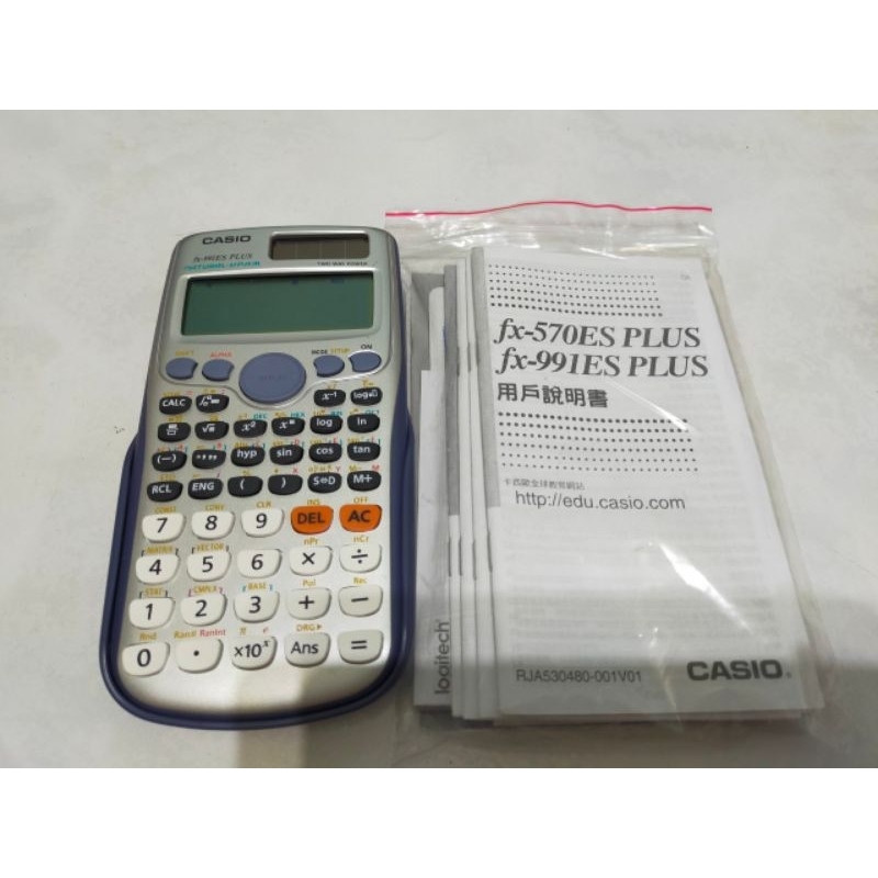 【CASIO】工程計算機 (FX-991ES PLUS)