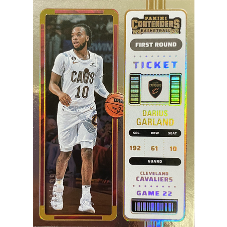 PANINI CONTENDERS DARIUS GARLAND 限量199平行球票卡