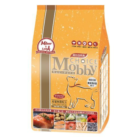 【招財貓】Mobby 莫比 鱒魚馬鈴薯愛貓無穀配方1.5kg
