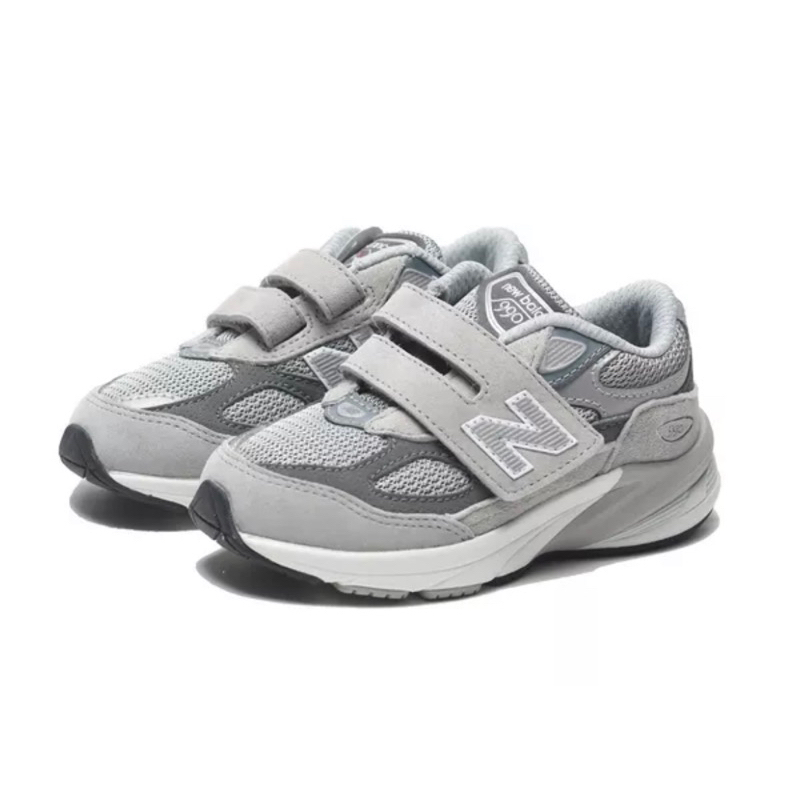 BLS • NEW BALANCE 童鞋 NB 990V6 灰色 小童 IV990GL6 中童 PV990GL6 GC