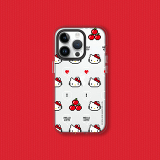 犀牛盾 適用iPhone Clear抗黃化透明防摔手機殼∣Hello Kitty系列/Retro Hello Kitty