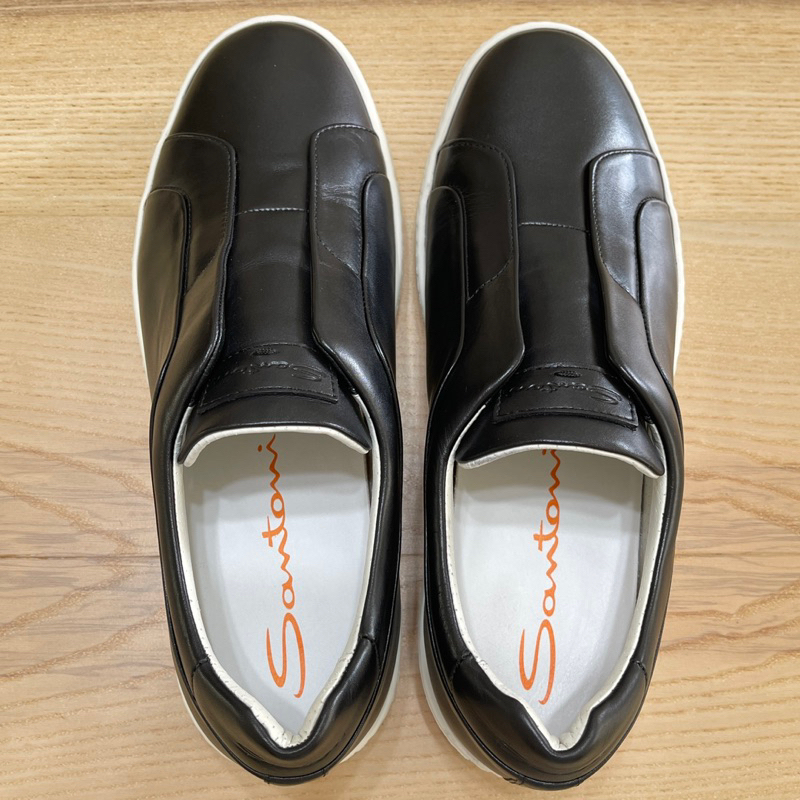 全新義大利Santoni男鞋UK9.5US10.5