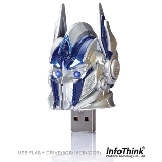 【絶版品收藏】InfoThink 變形金剛 3D隨身碟 - 柯博文頭 16GB《隨附精美禮袋》