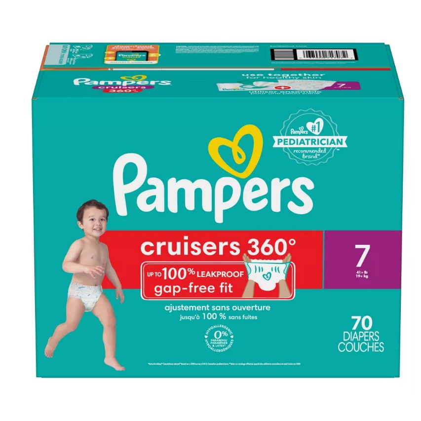 【美國商城USA mall】Pampers 幫寶適 Cruisers 360 紙尿褲 7號