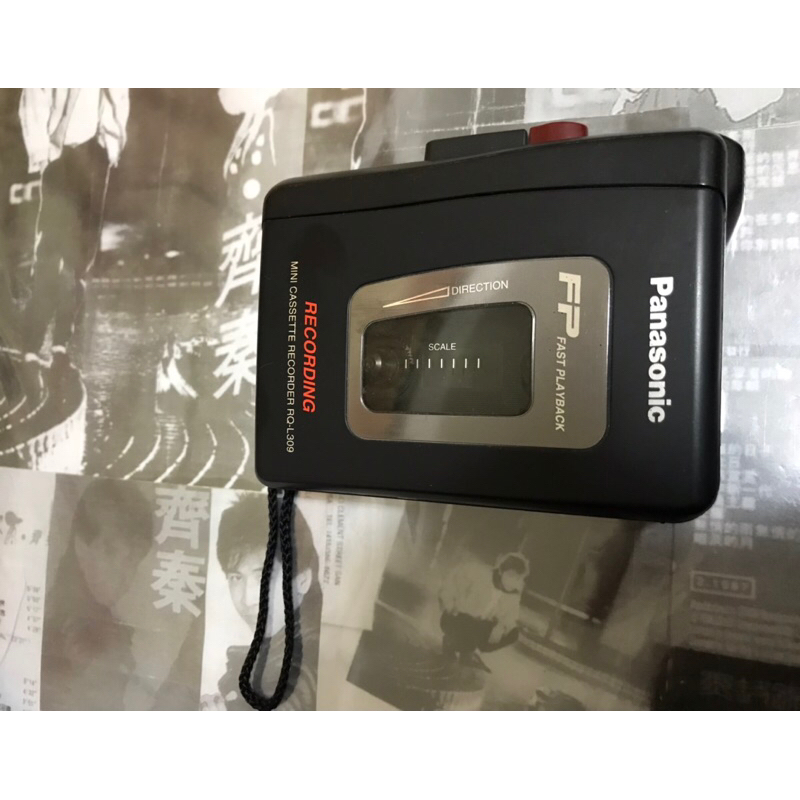 Panasonic RQ-L309 卡帶式錄放音機 -電話錄音-錄音帶隨身聽-錄音