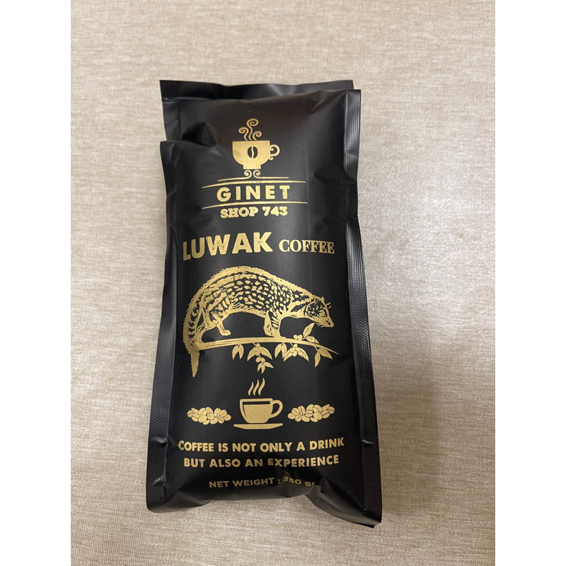 luwak coffee 麝香貓阿拉卡比中培咖啡豆250g