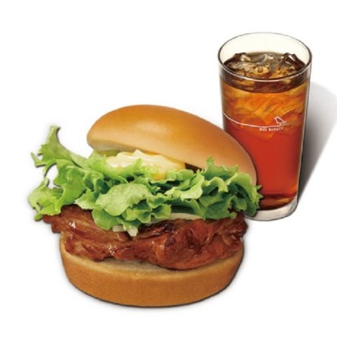 ❊可刷卡❊【摩斯漢堡】C121 蜜汁烤雞堡+大杯冰紅茶 (即享券)