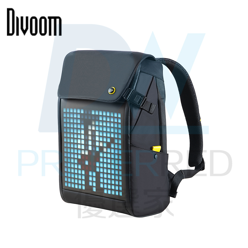 ⭐台灣出貨+免運【Divoom 包】Divoom LED 發光像素後背包 2.0 防水後背包 電腦背包 旅行後背包電腦