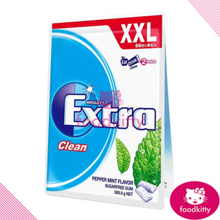 【foodkitty】 臺灣出貨 Extra 益齒達 92.4g 口香糖 薄荷無糖口香糖 Extra口香糖 潔淨無糖口香