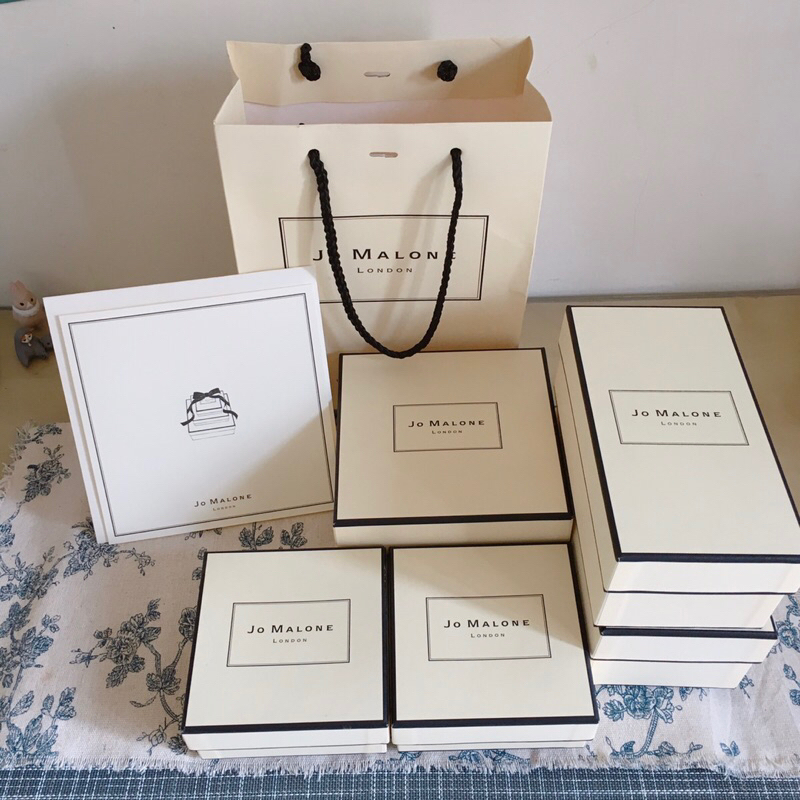 Jo Malone 香水禮盒 紙盒 空盒 包裝紙 緞帶 卡片 紙袋