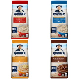 菲律賓 QUAKER 桂格 即食 巧克力 香蕉 麥片 Instant oat meal 燕麥片 隔夜 燕麥