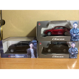 1/43 Mitsubishi Grand Lancer 合金發光迴力車 Outlander 三菱 模型車 迴力車