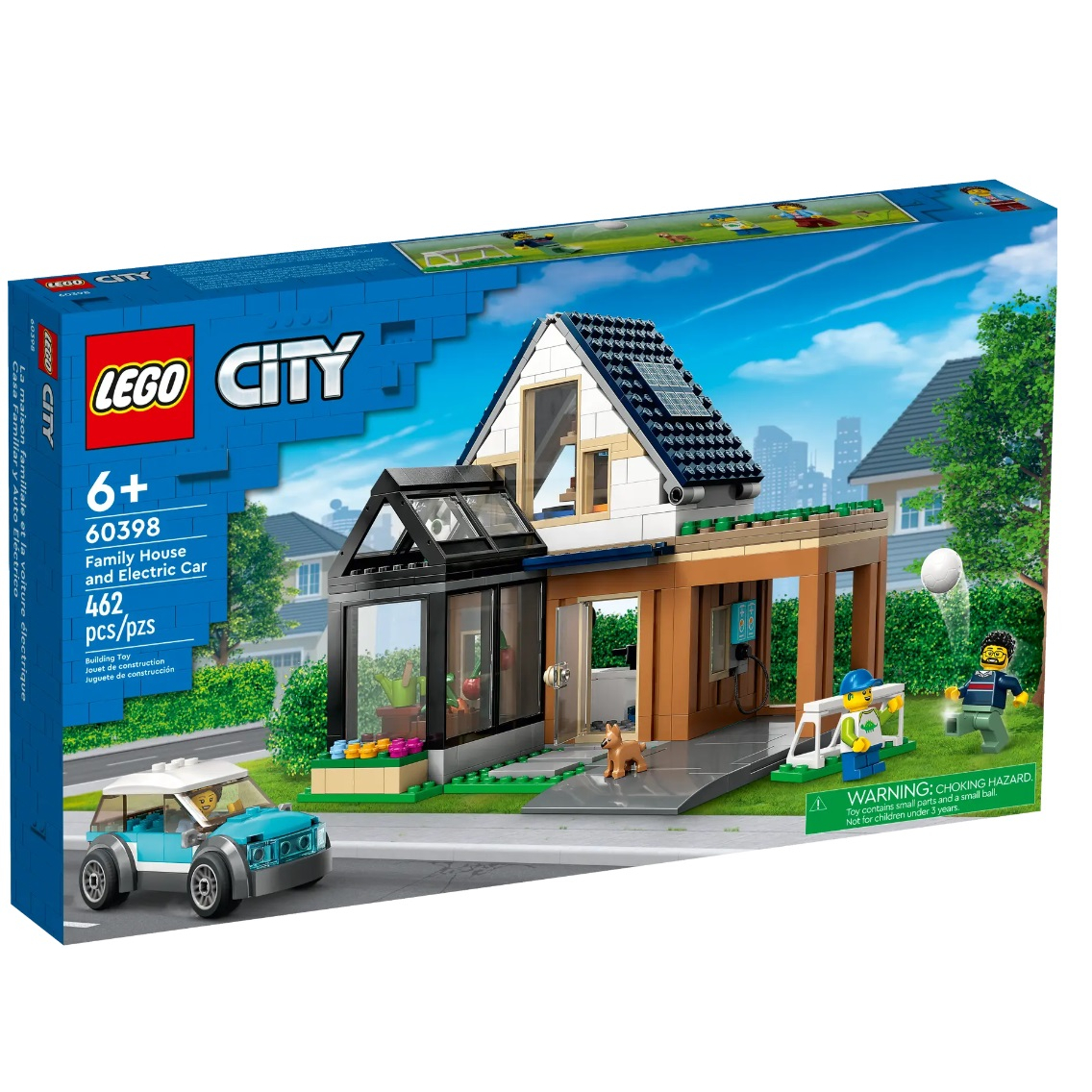 2023年樂高新品 樂高 CITY系列 LEGO 60398 城市住家和電動車