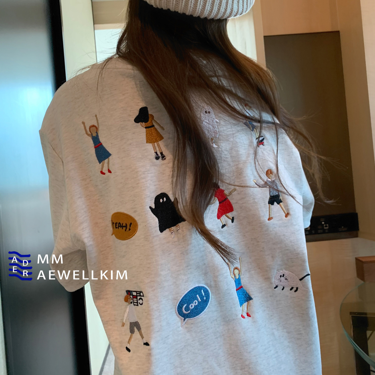好穿到尖叫！ 短袖上衣 印花 t恤 oversize t恤 女生衣服 美式復古上衣 短袖t恤女 寬鬆上衣短袖