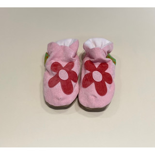 《英國 Funky Feet Fashions》 寶寶手工鞋/學步鞋/室內鞋-(全新)