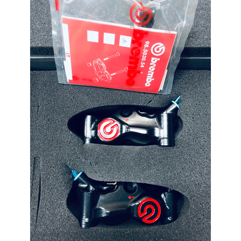 《來電驚喜價》Brembo 484 CNC 輻射對四 100mm 一對（左+右）（倉343840）