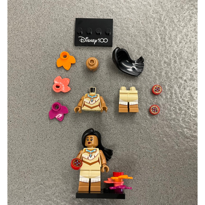 Lego Disney minifigures 71038 Pocahontas 寶嘉康蒂 樂高