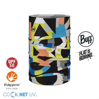 【BUFF】 Coolnet抗UV頭巾(青春藍彩) 抗UV 涼感頭巾|BFCB1NAL0552-F